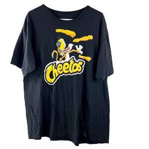 Cheetos‎ Chester Mens Black T-Shirt Size XL
